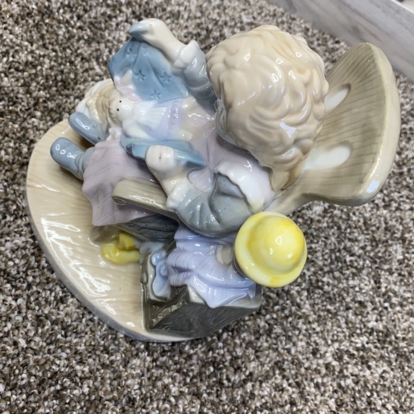 Lisi Martin Dolfi ITALY Girl Playing Doll China Figurine Pictura Graphics 151 - Picture 15 of 15